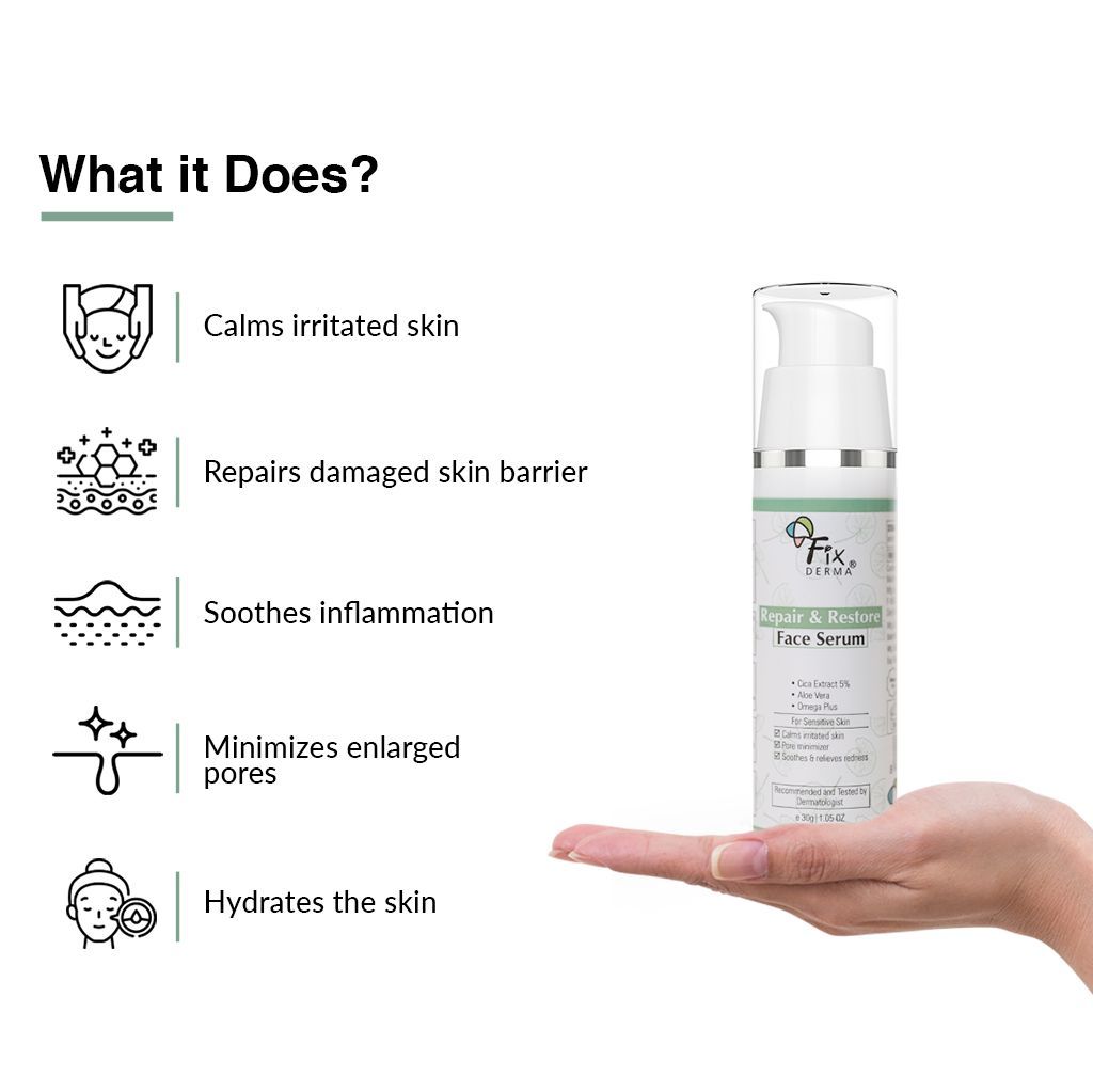 Fixderma Repair and Restore Face Serum view 2
