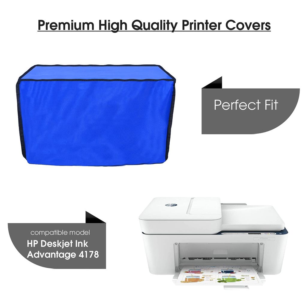 Palap Super Premium Dust Proof Printer Cover for HP Deskjet Ink Advantage 4178 WiFi Colour (Blue) view 2