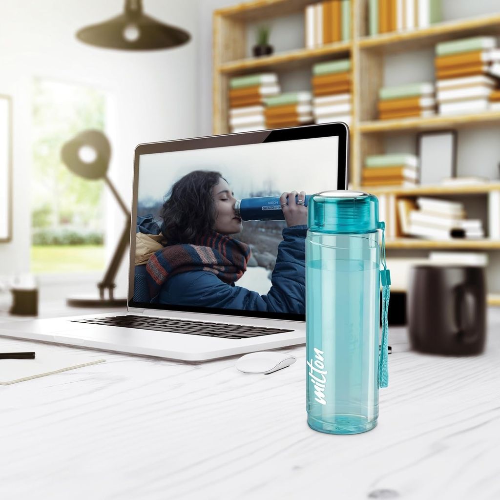 Bello Water Bottle - Pack of 1 (Turquoise) view 2