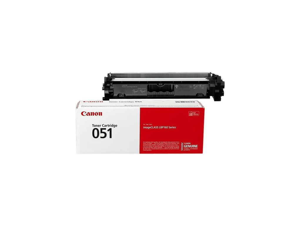 Canon 051 Black Original Toner Cartridge for Canon imageCLASS & i-SENSYS LBP162dw, MF264dw, MF267dw, MF269dw view 2