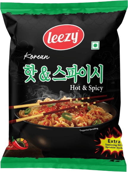 Leezy Korean Hot & Spicy Noodle Pack of 12 Pcs