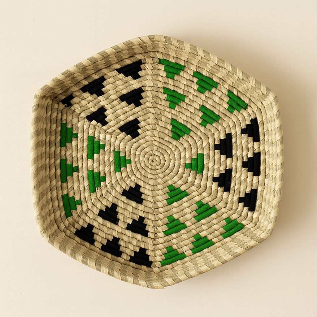 HexaWeave Tiger Grass Tray view 2