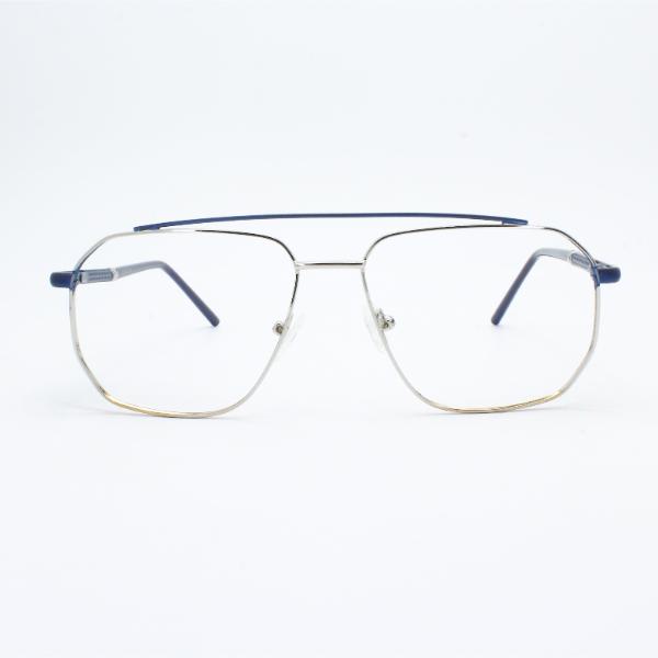 Lensoz Elite X Luxe Geometric 2 - Medium - Silver & Blue view 2