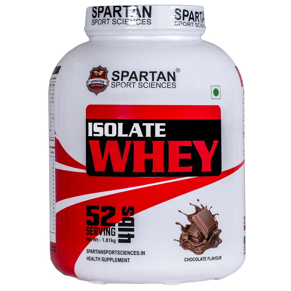 SPARTAN SPORT SCIENCES Isolate Whey Protein Powder Supplement with 28g Protein, 13g EAA, 6g BCAA, 4g Glutamic Acid for Men & Women view 2