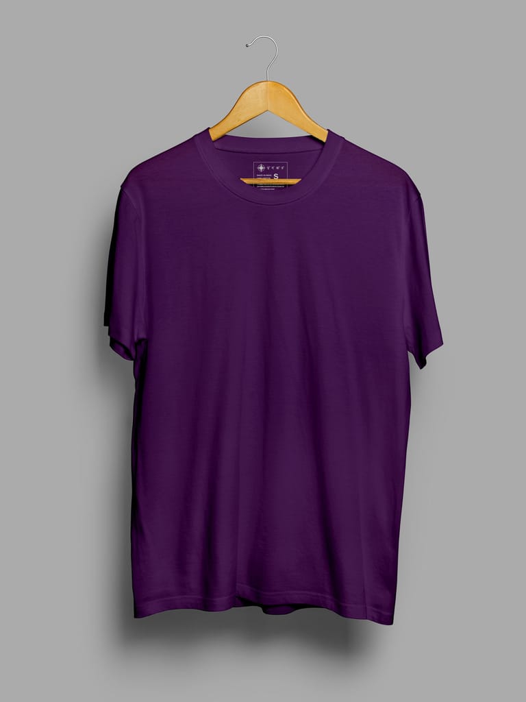 Deep Purple | Unisex Plain T shirt view 2