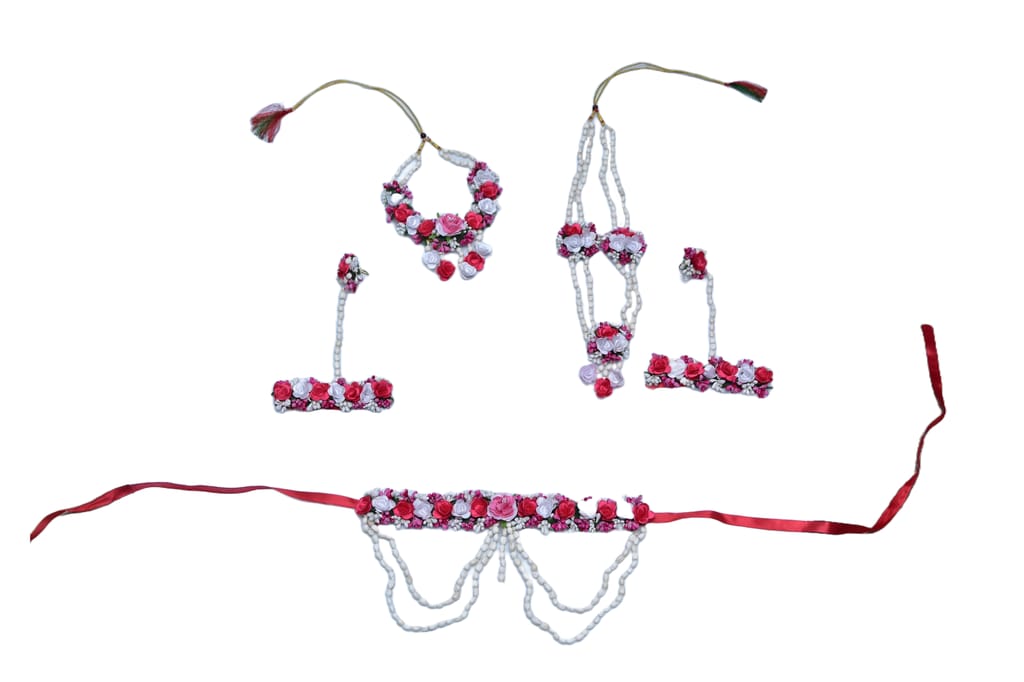 Flower Jewellery Red view 2
