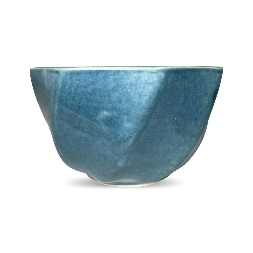 Ceramic Dining Studio Collection Shimmering Coral Blue Ceramic 850ML Serving Bowl view 2