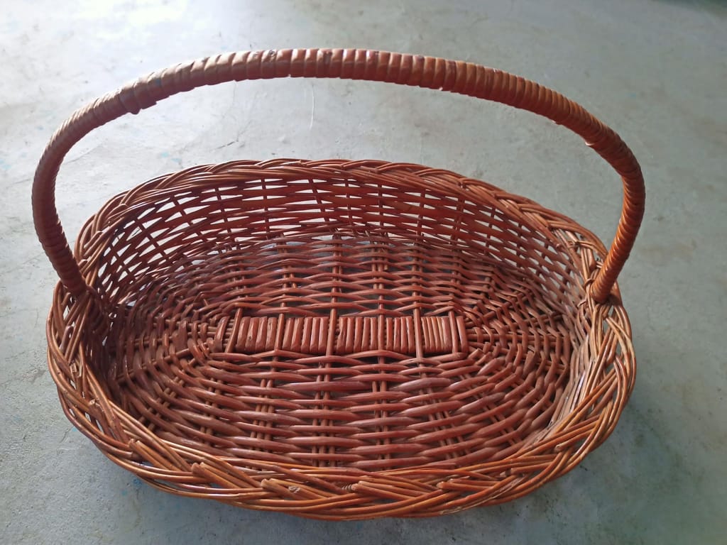 Sonchiraiya bamboo basket view 2