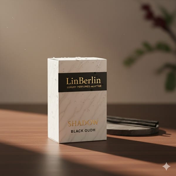 LinBerlin Black Oud Perfume – Shadow | Luxury 50ml Oudh Fragrance | Dark Wood & Incense Perfume for Men & Women | Long Lasting view 2