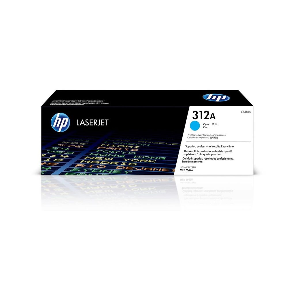 HP 312A Cyan Original LaserJet Toner Cartridge (CF381A) view 2