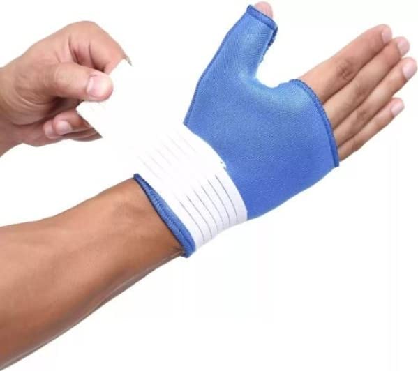 Ezyfit Neoprene Wrist/Thumb Support, Carpal Tunnel Syndrome, Minor Sprain, Arthritic Wrist/Thumb, Swelling - 2X-Large view 2