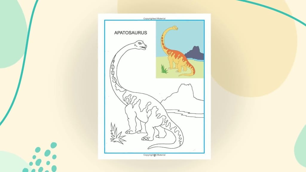 Creative Colouring -dinaosaurs [Paperback] Dreamland Publications view 2