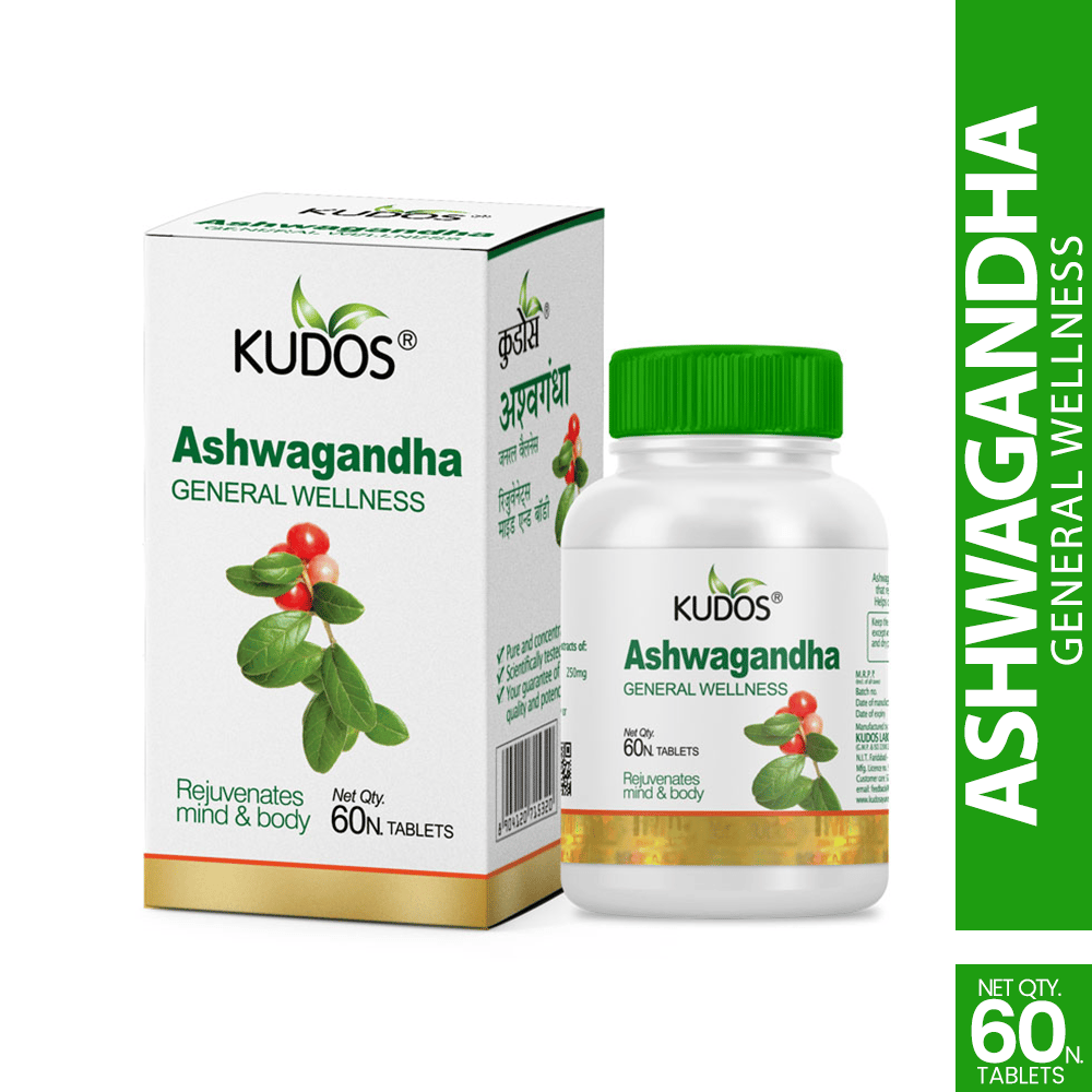 Kudos Ashwagandha Tablets view 2