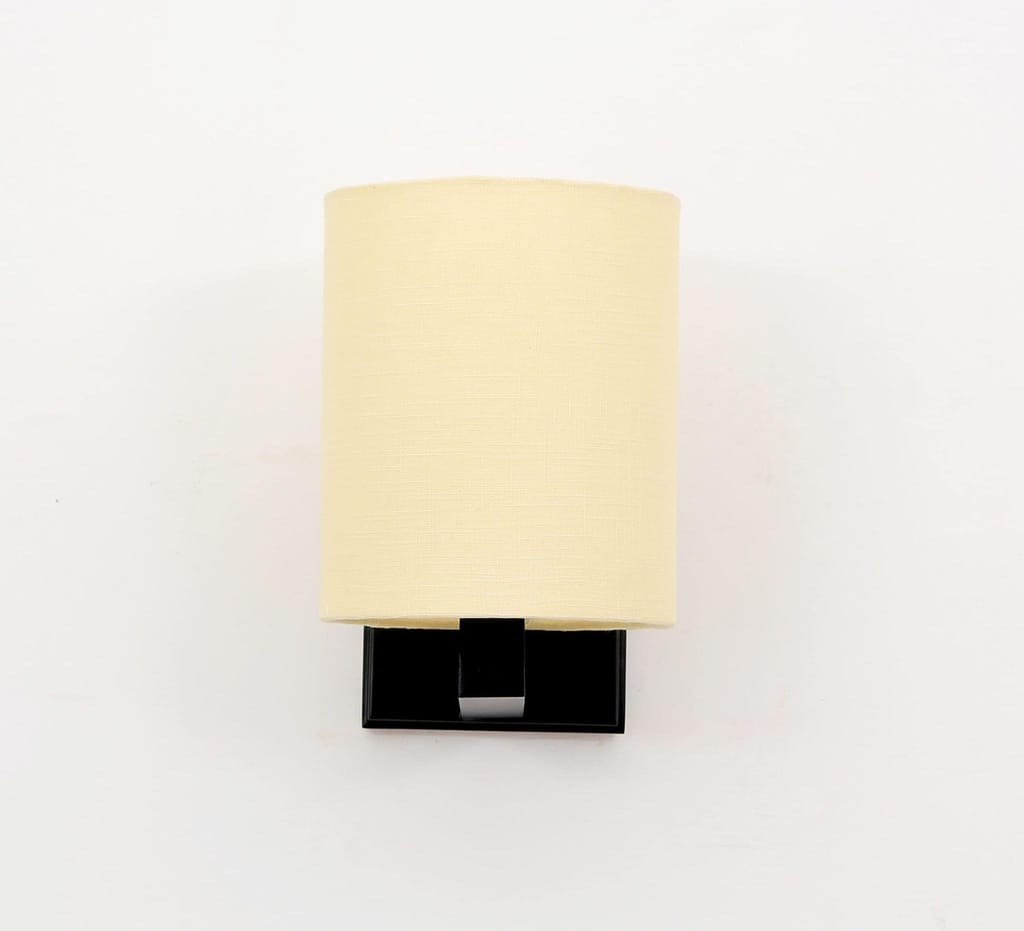 LIGHT ANGLE Wooden Up Light Fabric Wall Lamps(N-w-beige) view 2