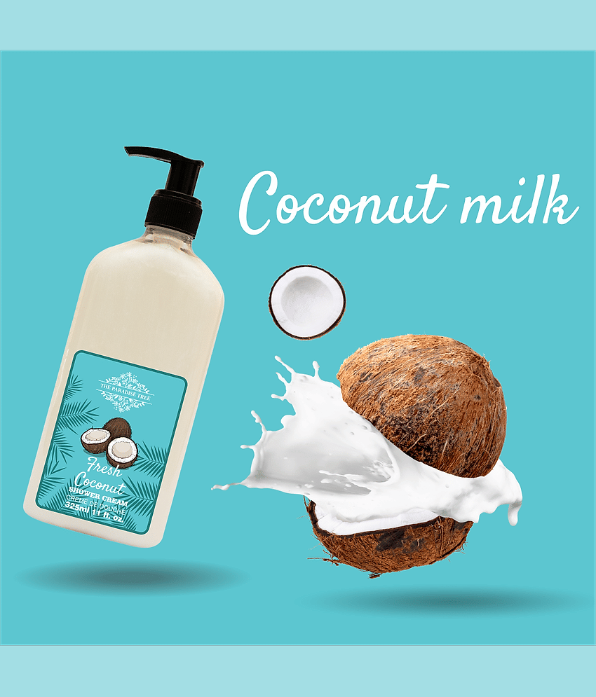 The Paradise Tree Fresh Coconut Shower Gel 325 mL view 2