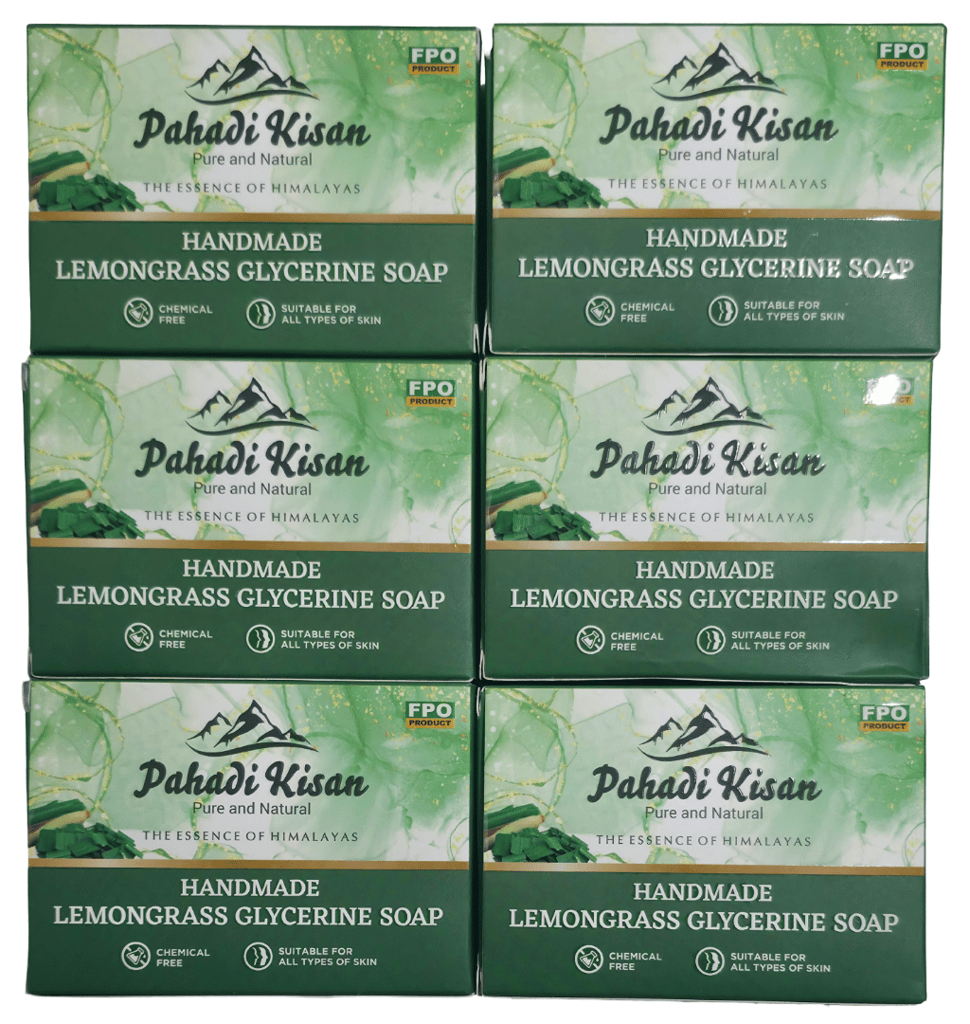 Lemongrass Glycerine Soap (Pack of 6) view 2