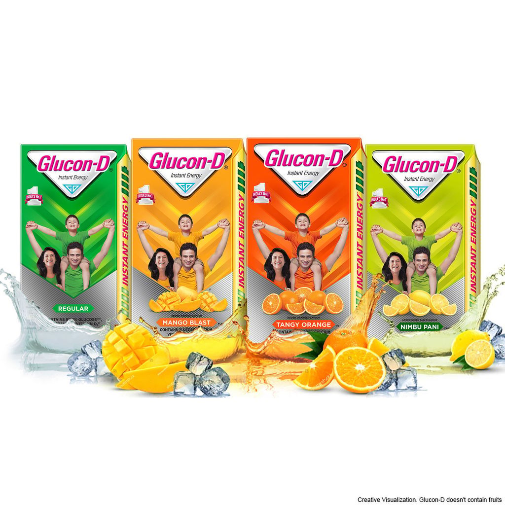 Glucon-D Tangy Orange Glucose Powder(75g + 50g Extra)| For Tasty Orange Flavoured Glucose Drink| Provides Instant Energy| Vitamin C Supports Immunity| Contains Calcium for Bone view 2