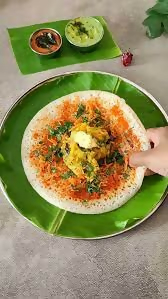 Butter masala dosa