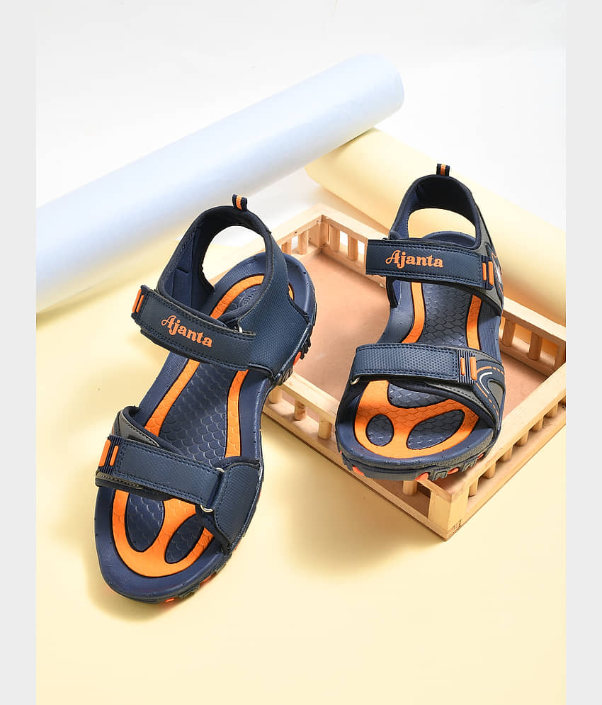 Ajanta - Grey Men's Floater Sandals view 2