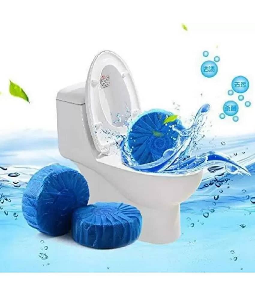 DHSMART Automatic Flush Toilet Bowl Toilet Cleaner Tablets Powerful For Bathroom Cleaning 450 Pack of 10 view 2
