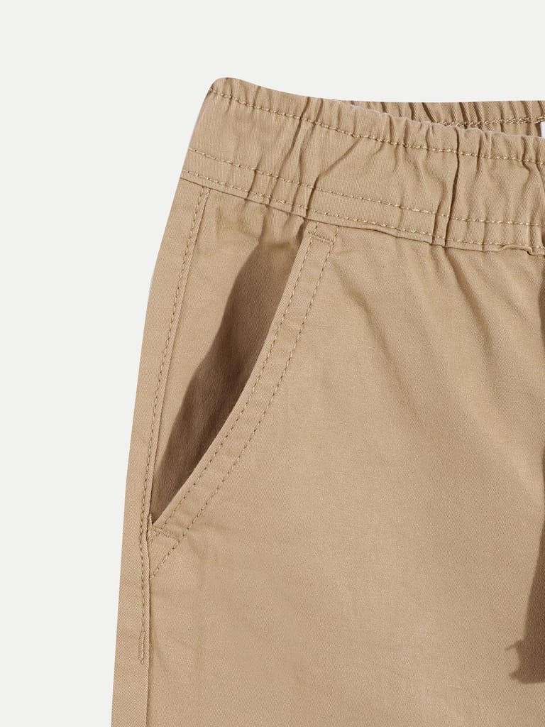 Teen Boys Sand Casual Joggers view 2