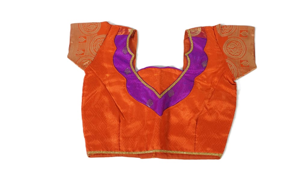Lehenga choli or Skirt and Blouse 1 Set Each view 2