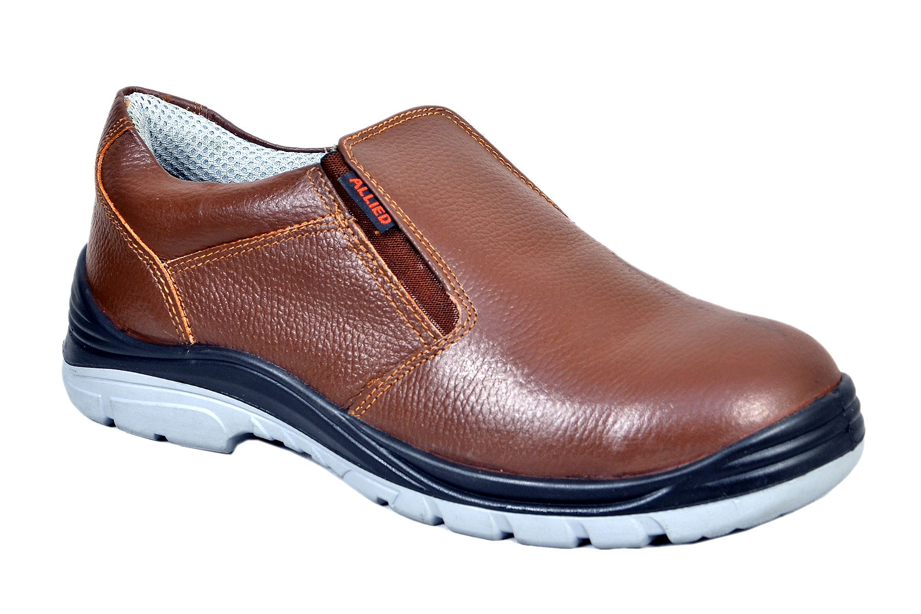 ALLIED OREGON S1 SRC SAFETY SHOE LEATHER BROWN view 2