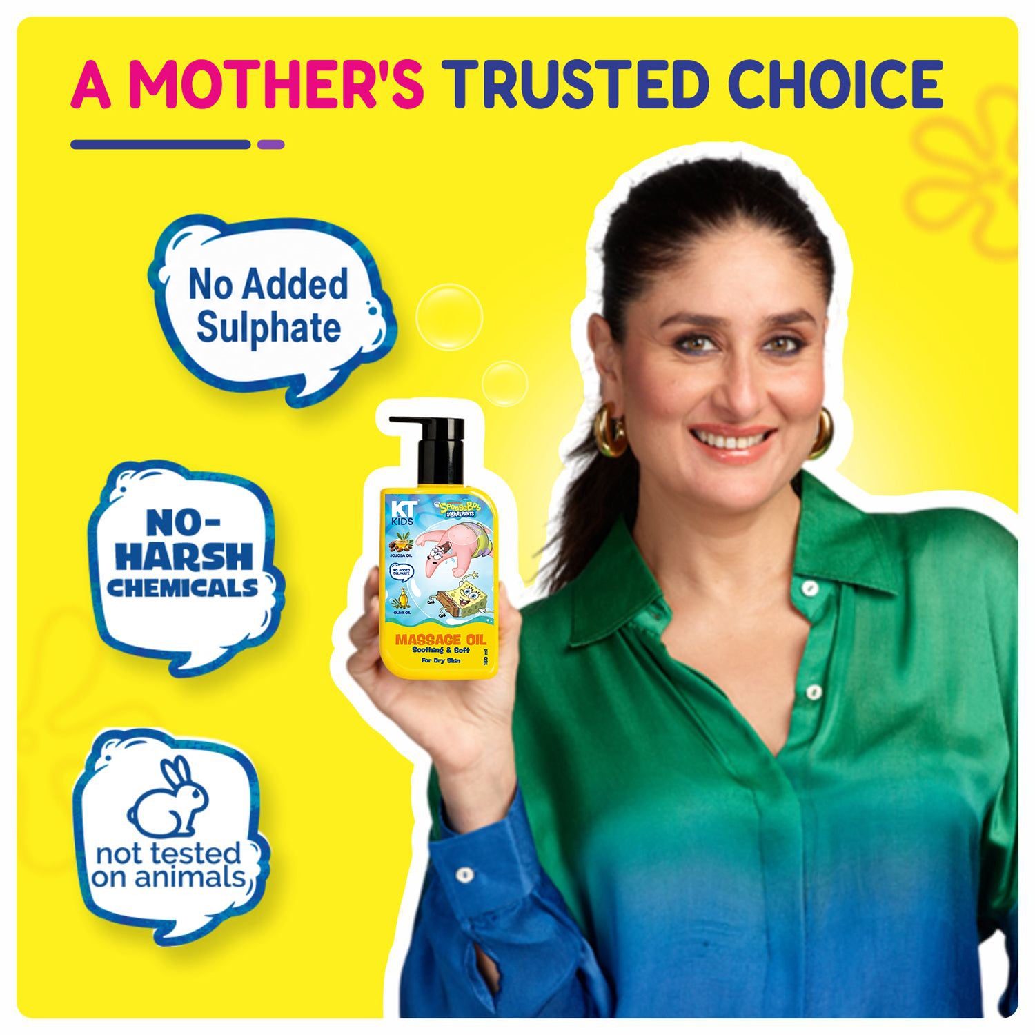 KT Kids Massage Oil – 150ml view 2