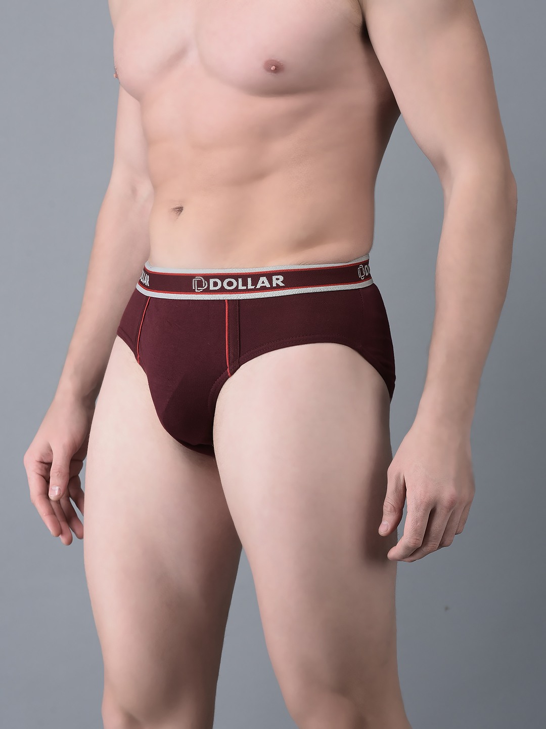Men's Assorted Pack of 5 Combed Cotton Solid Brief With Anti-Microbial Odour Control view 2