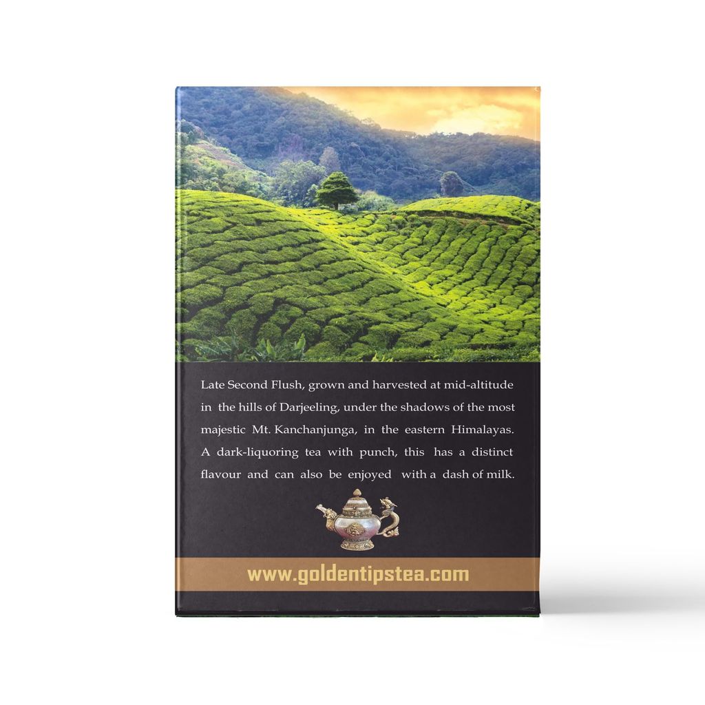 Golden Tips Summer Boost Second Flush Darjeeling Black Tea (8.81oz - 250 gm - 125 Cups) view 2