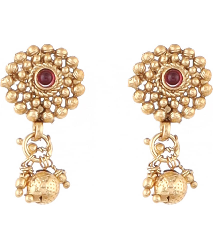 ROFARWORD Gold Brass Necklace Set ( Pack of 1 ) view 2