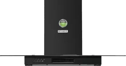 Faber Chimney Hood 3N1 Aerostation Glamour PRO 3D BK FT 90
