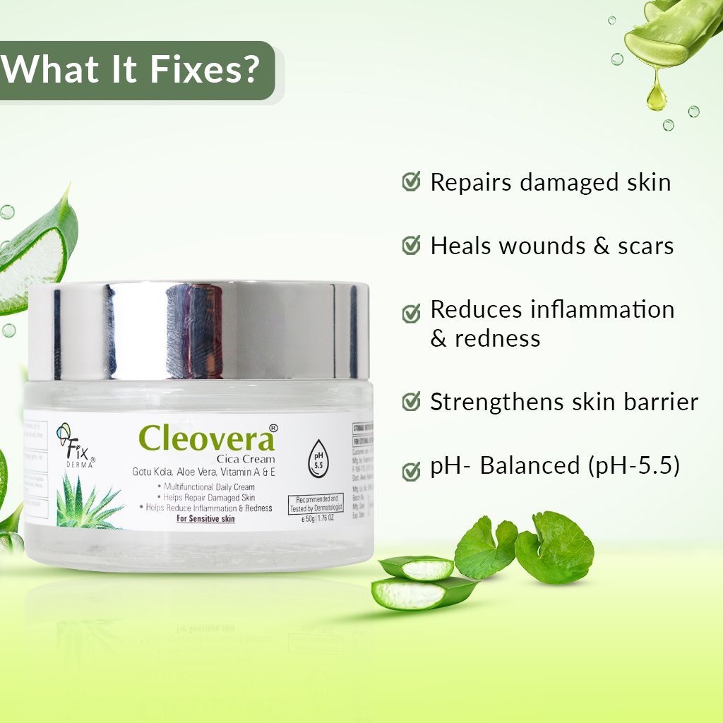 Fixderma Cleovera Cica Cream view 2