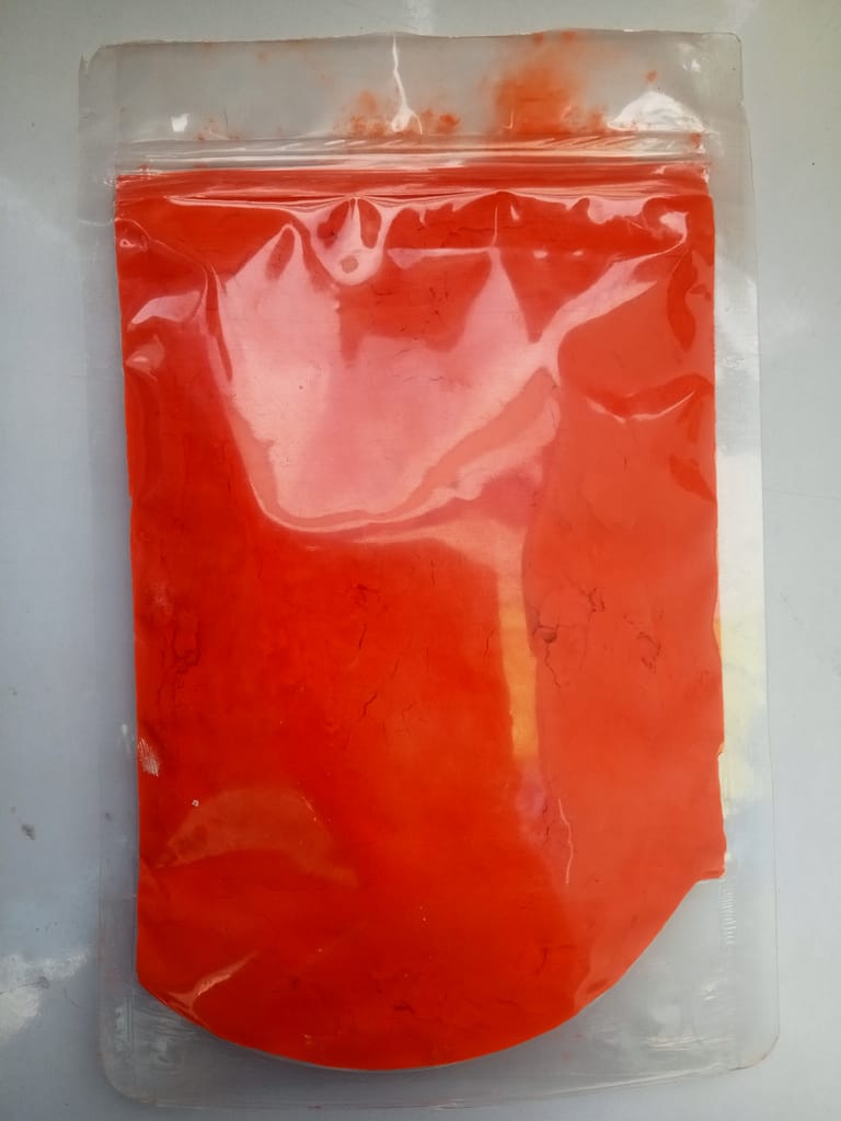 Herbal gulal red colour view 2