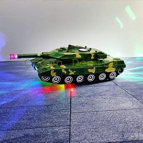 Deformation Combat Electronic Robot Car Tank Deformation Robot Toy with Light view 2
