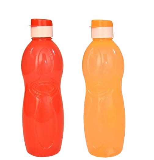 UNMEE Peony Deluxe Plastic Water Bottle 1.5 Liter, Set of 2 pcs For Water | Juice | Cocktail | Milkshake | Smoothie, Ideal For Home | School | College | Office | Gym | Travel | Special Occasions