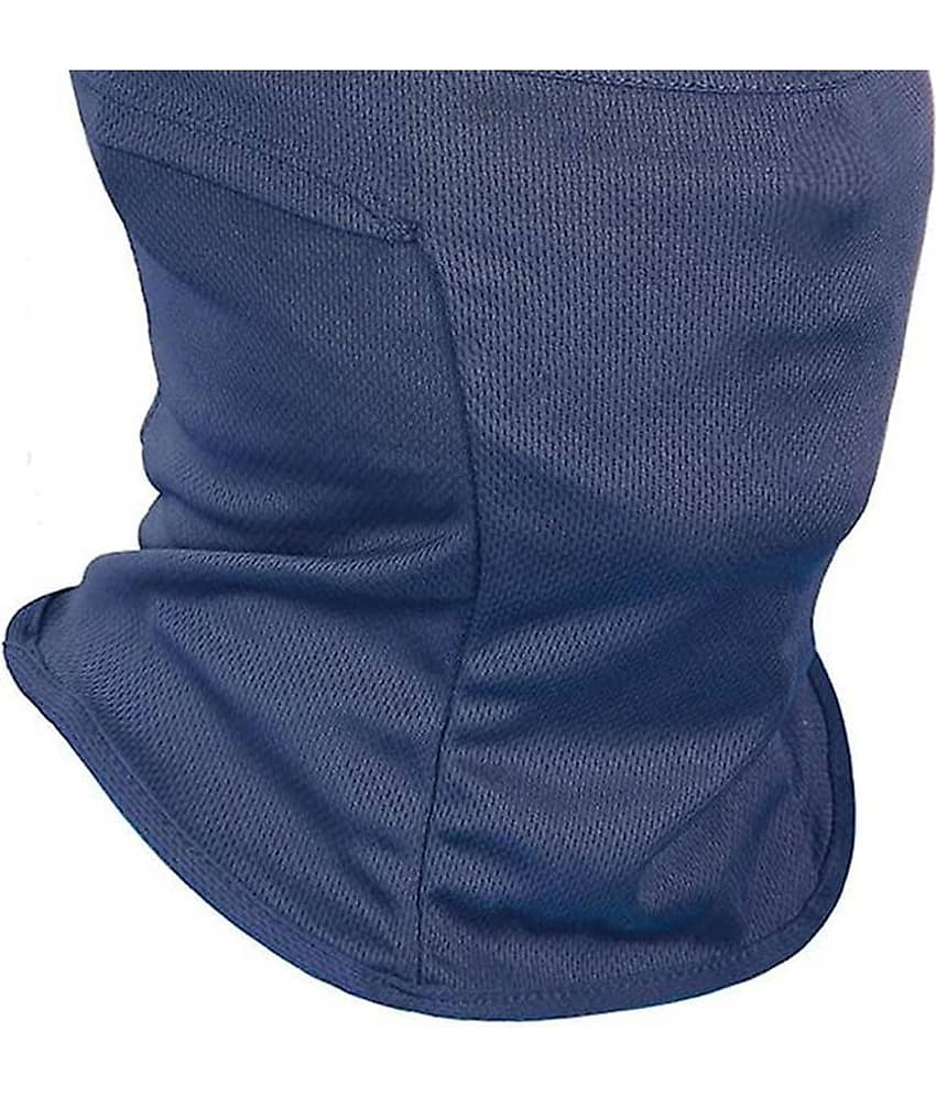 Bentag Blue Cotton Anti Pollution Mask ( Pack of 1 ) view 2