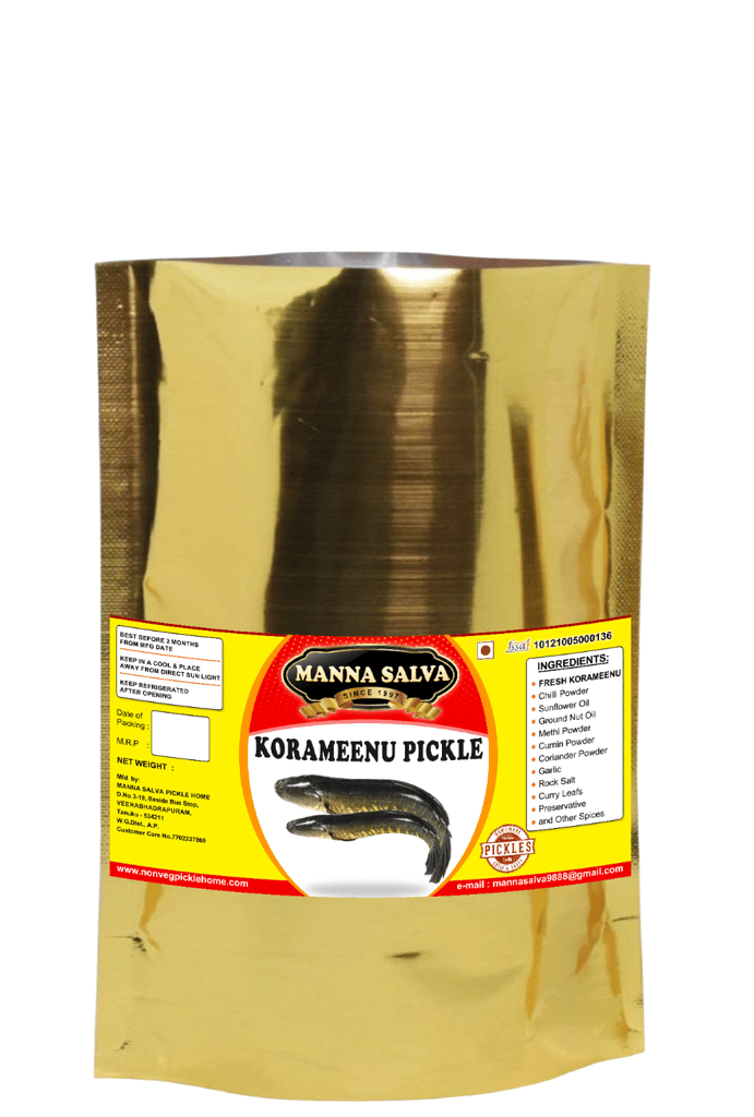 Manna Salva Pickles- Korameenu Pickle - Non-Veg Pickle view 2