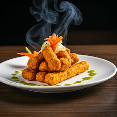 Cheesy Chicken Sticks