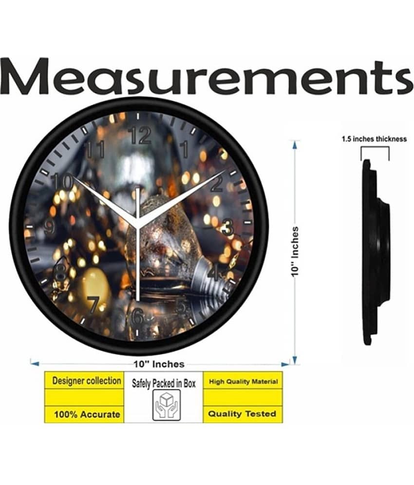 KP CRAFT Circular Analog Wall Clock view 2
