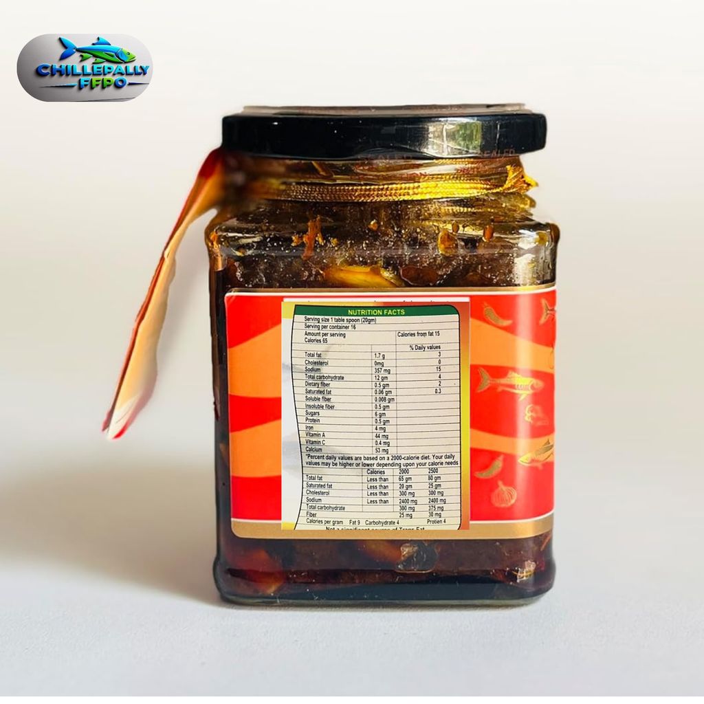 Chillepally Fish Pickle - Taste of Tradition 300gm view 2