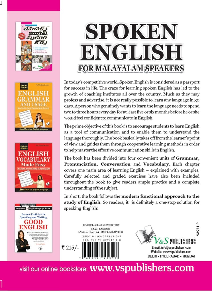 Spoken English For Malayalam Speakers view 2
