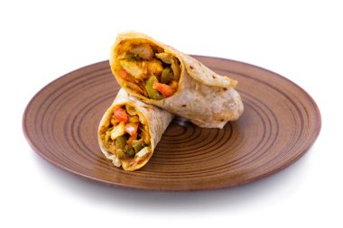 Veg. Paneer Shawarma - 8 inches