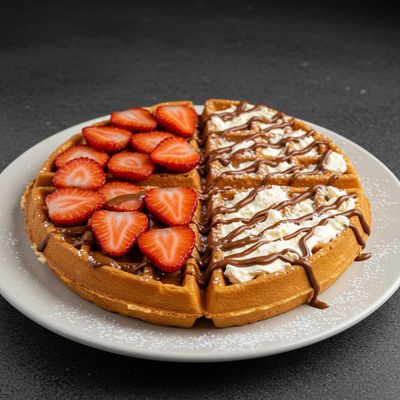 Double Indulgence Waffle