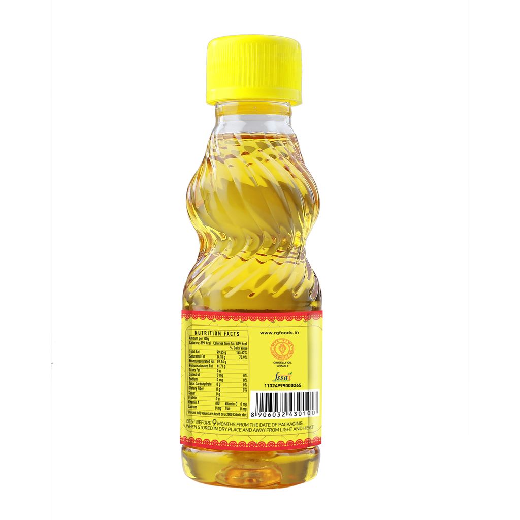RG Gingelly Oil – 200ml view 2