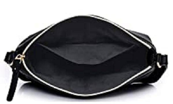 Lychee bags women Pu Black sling Bag view 2