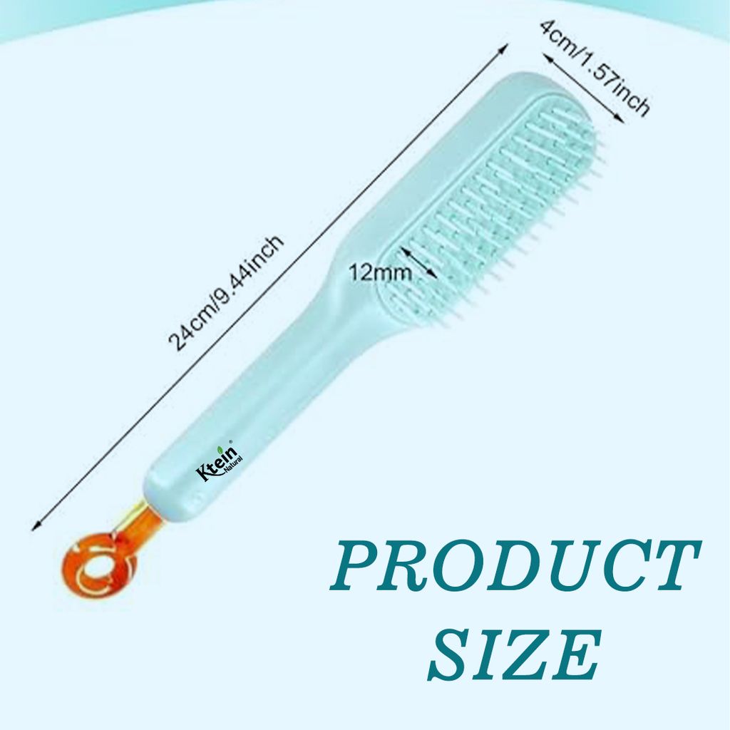 Ktein Self-Cleaning Anti-Static Hair Brush view 2