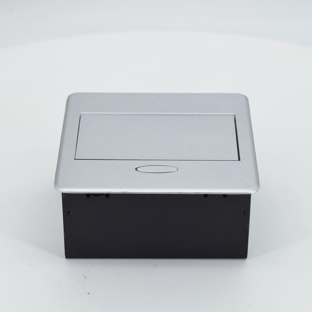 Metal Pop Up Desk Socket: 1 Outlet + USB-A + USB-C 15W Charger view 2