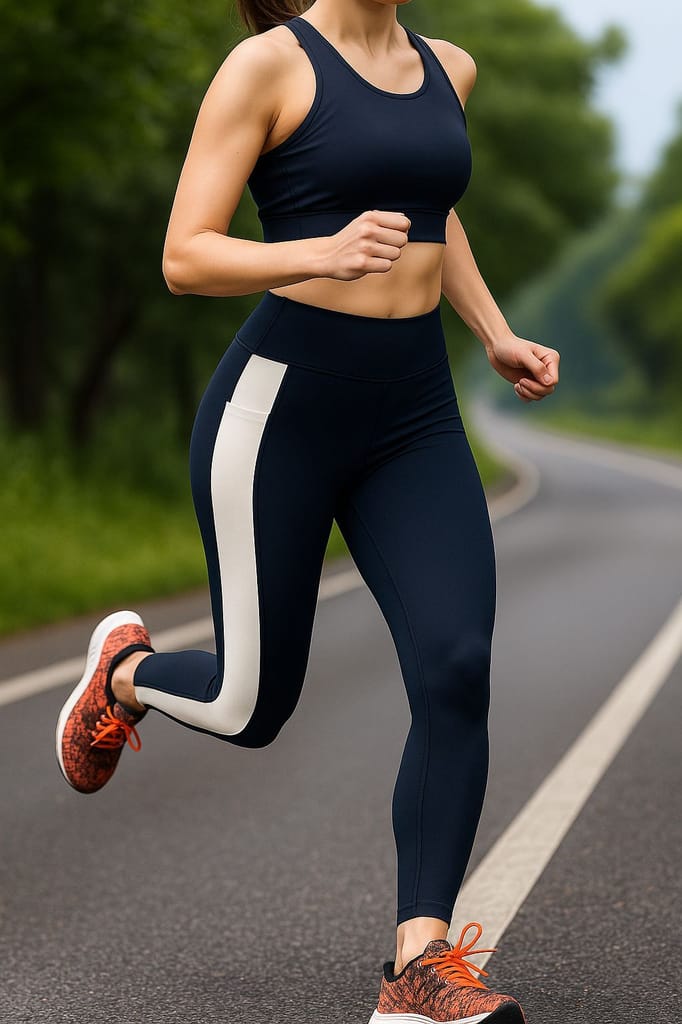 WUGO::Latest Trendy Women Sports Tights|Running Tights|Yoga-Gym Tights|Games and Playing Tights|Workout Tights For Women's & Girls (Imported Lycra 250-GSM) view 2