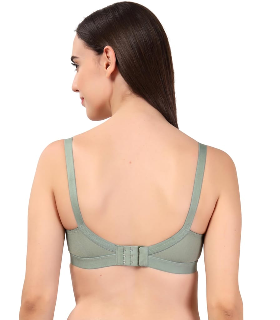ADORNSTAR Women's Cotton Non-Padded Full Coverage Bra view 2